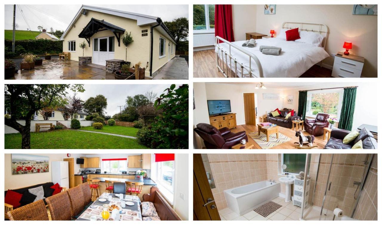 Round Park- Private And Spacious Family Bungalow With Parking Villa Laugharne Exterior photo